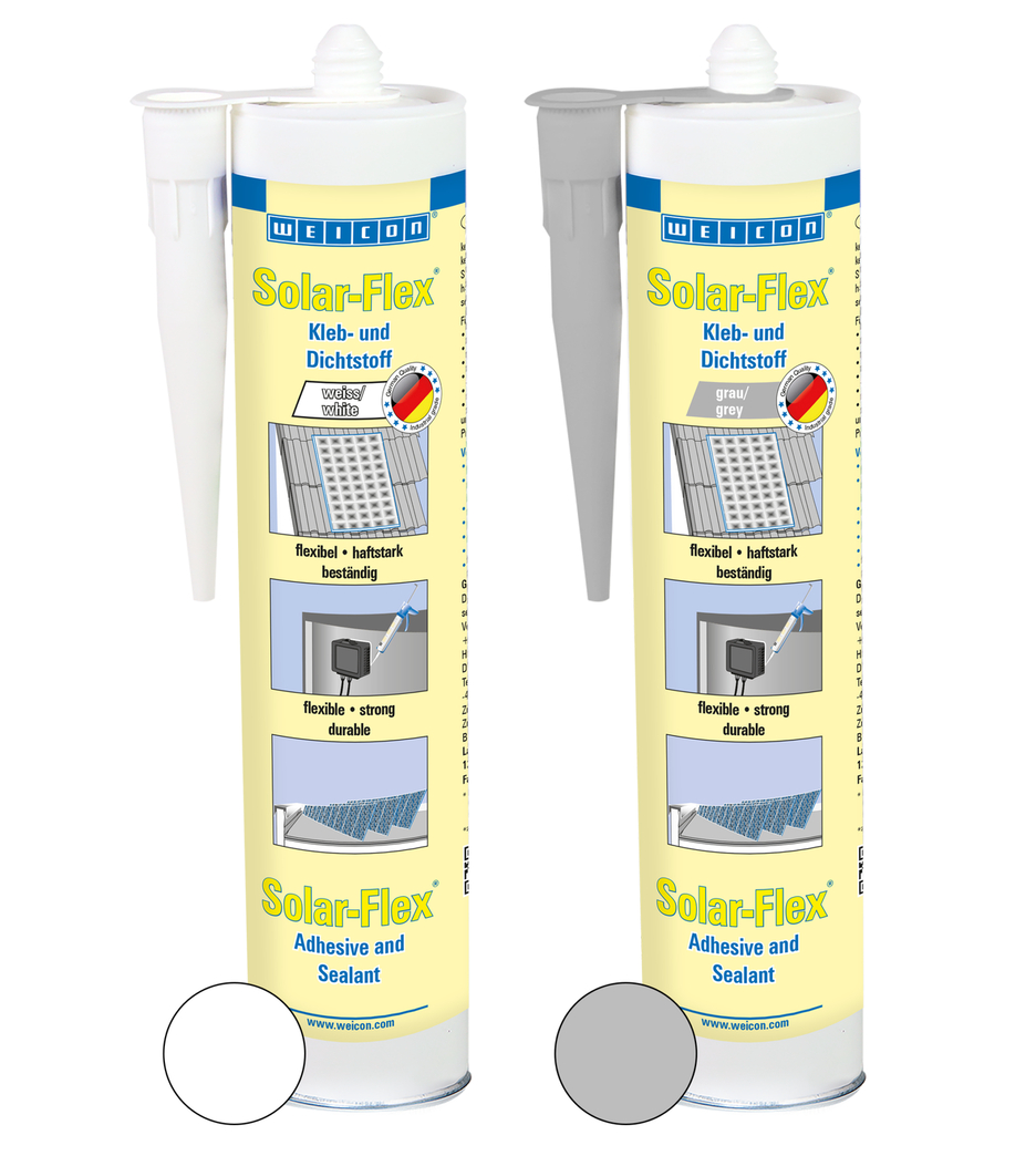 Solar-Flex® MS-Polimer | perekat dan sealant tahan cuaca untuk sektor surya, berdasarkan MS-Polymer