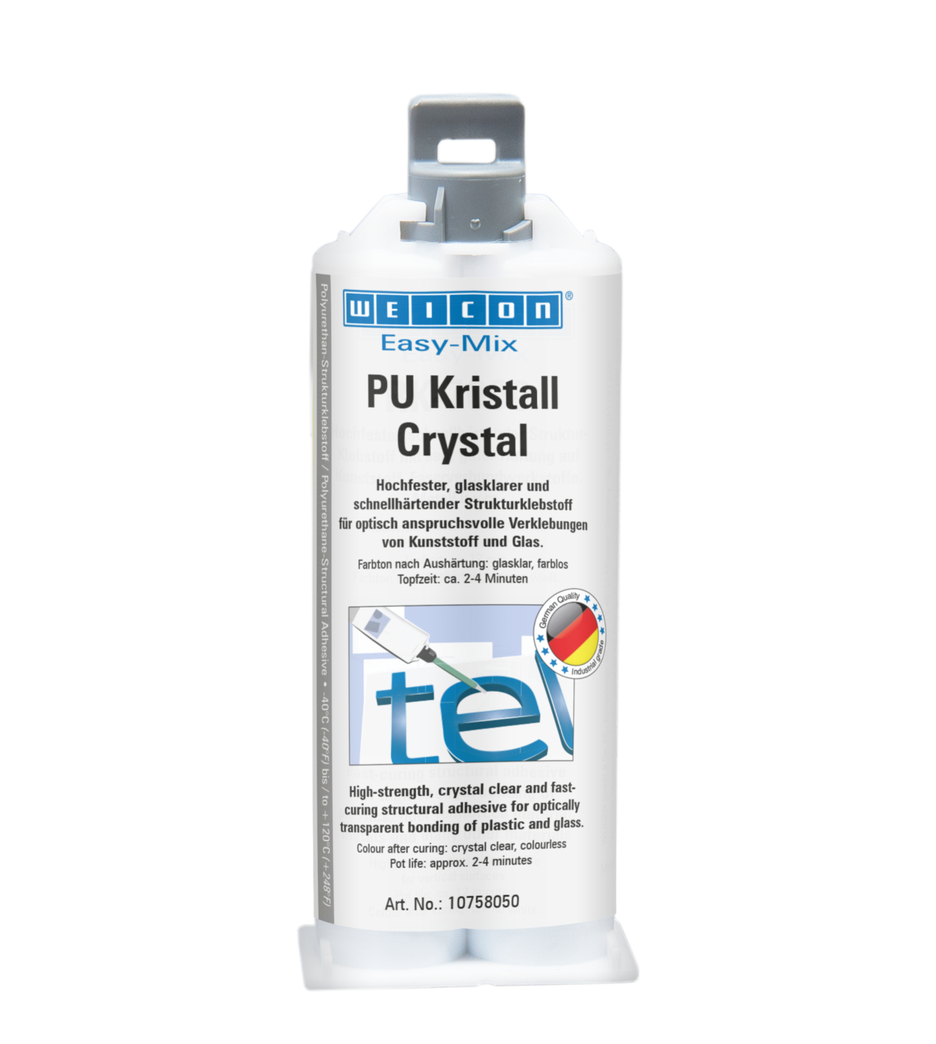 Easy-Mix PU Crystal Polyurethane Adhesive | perekat poliuretan, jernih