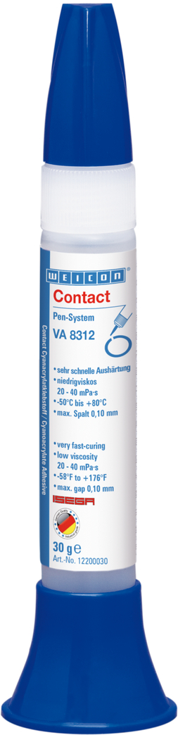 VA 8312 Cyanoacrylate Adhesive | perekat instan untuk sektor makanan serta elastomer EPDM dan karet