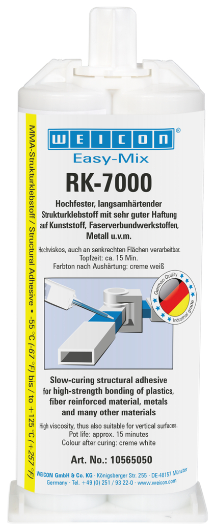 Easy-Mix RK-7000 Structural Acrylic Adhesive | Perekat akrilik struktural yang dapat mengering secara perlahan